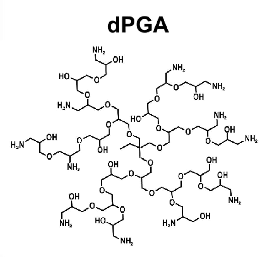 Dendritic Polyglycerol Amine (dPGA) – DendroTEK Biosciences Inc.
